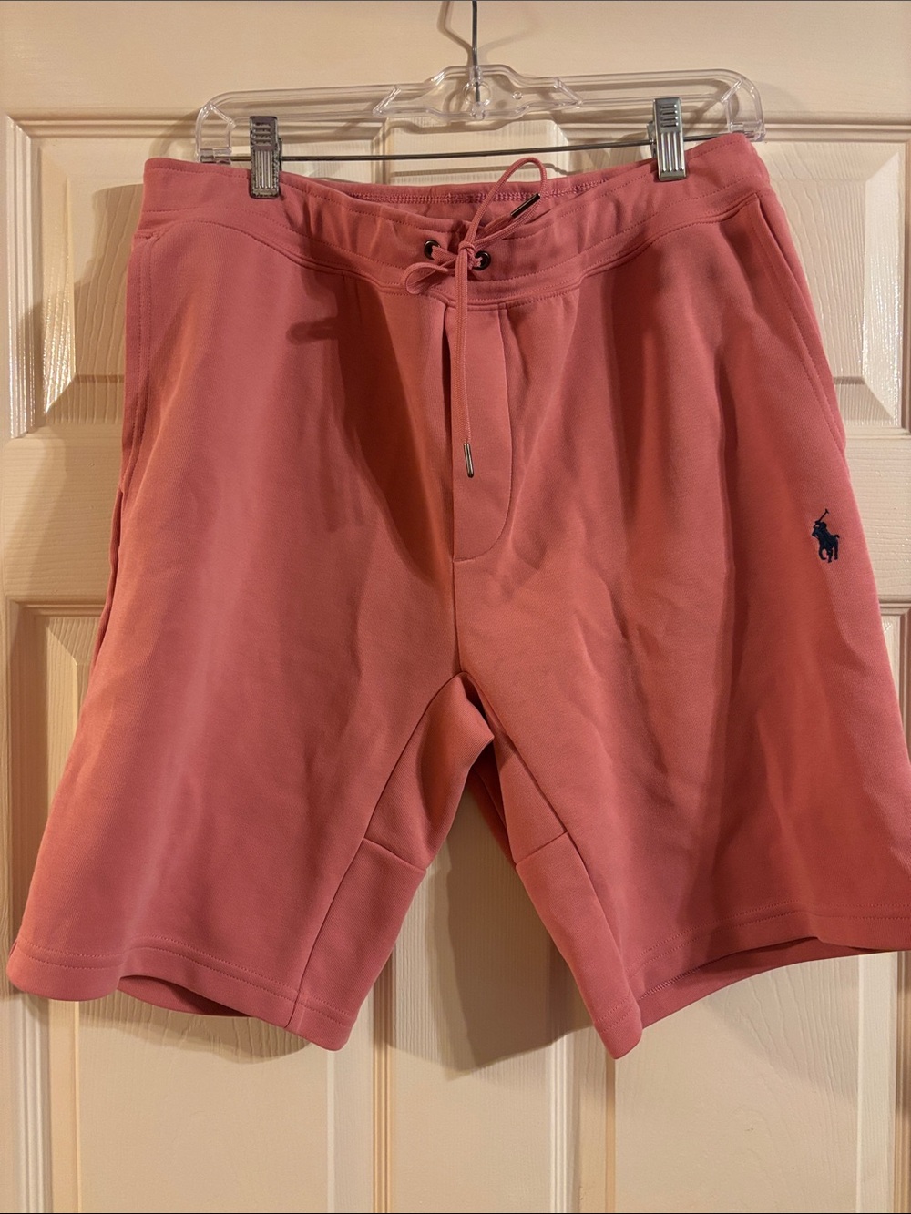 Polo by Ralph Lauren Men's Dusty Rose Drawstring Athletic Shorts
